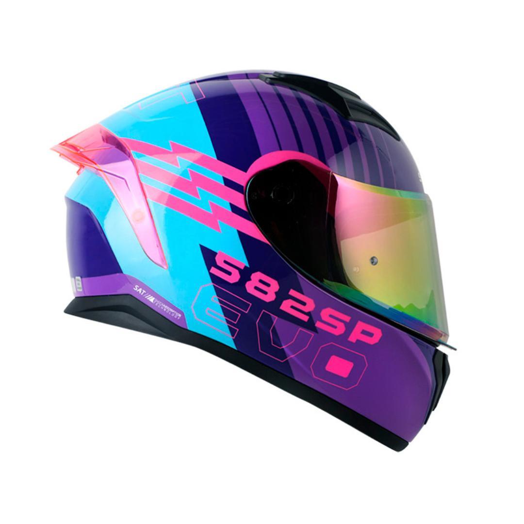 Casco integral shaft 582sp _evo rock