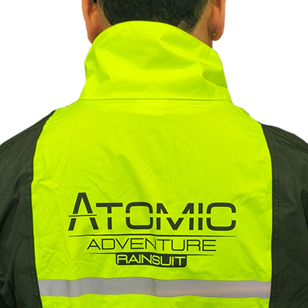 Impermeable ATOMIC ADVENTURE NEGRO VERDE