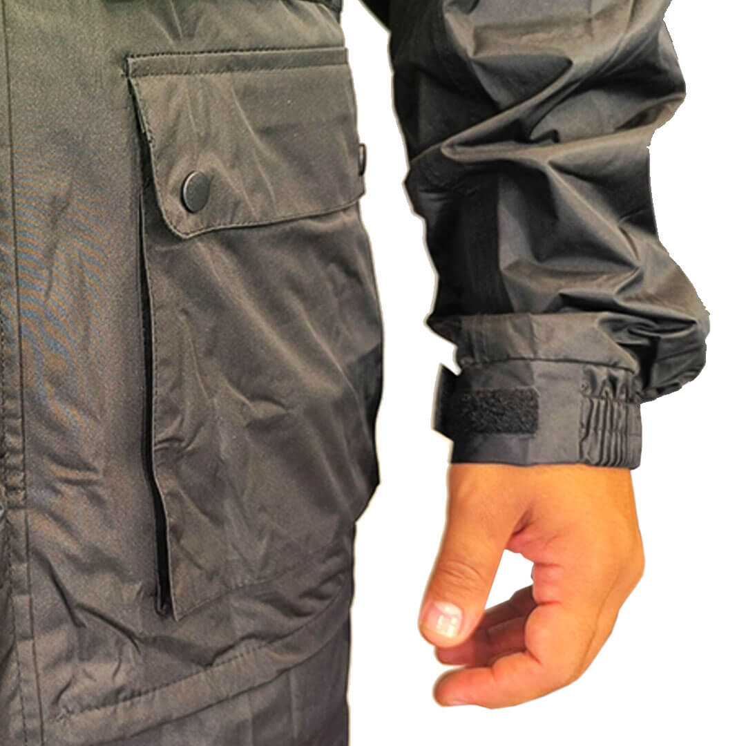 Impermeable ATOMIC ADVENTURE NEGRO VERDE
