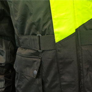 Impermeable ATOMIC ADVENTURE NEGRO VERDE