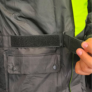 Impermeable ATOMIC ADVENTURE NEGRO VERDE