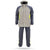 Impermeable FP TSUNAMI gris amarillo