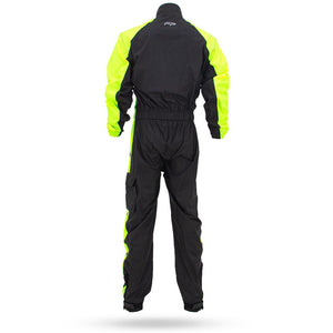 Impermeable monotraje FP HURRICANE negro neon