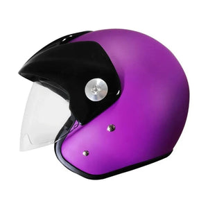 Casco abierto zeus 507 Morado