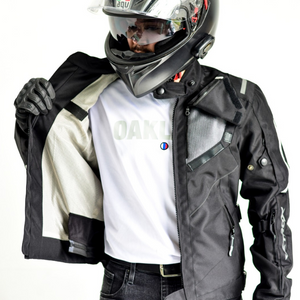 Chaqueta proteccion VETROX ADVENTURE hombre gris