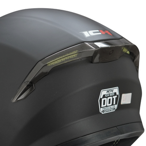 Casco integral ICH 503 negro mate + visor Negro