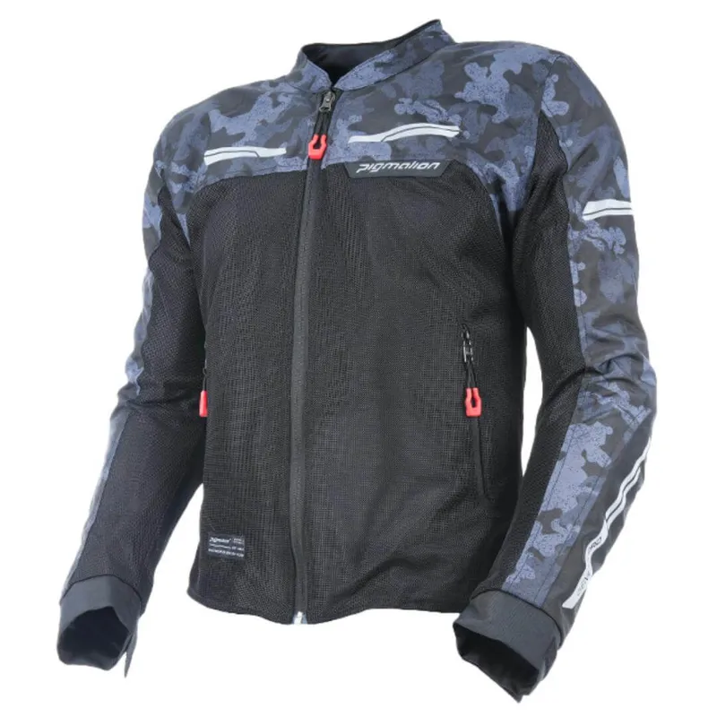 Chaqueta de protección Pigmalion Genesis verano gris Camo