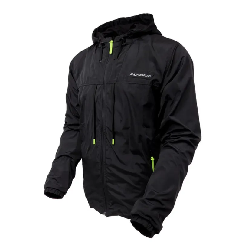 Chaqueta cortavientos Premium Pigmalion negra